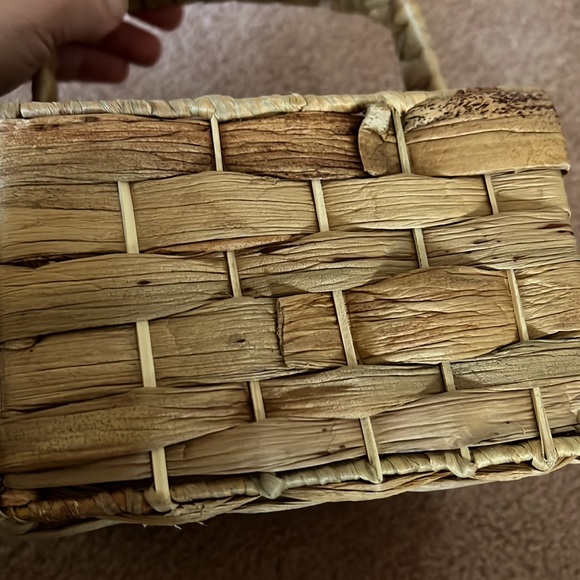 NWT Hyacinth Utensil Caddy - Picture 3 of 4